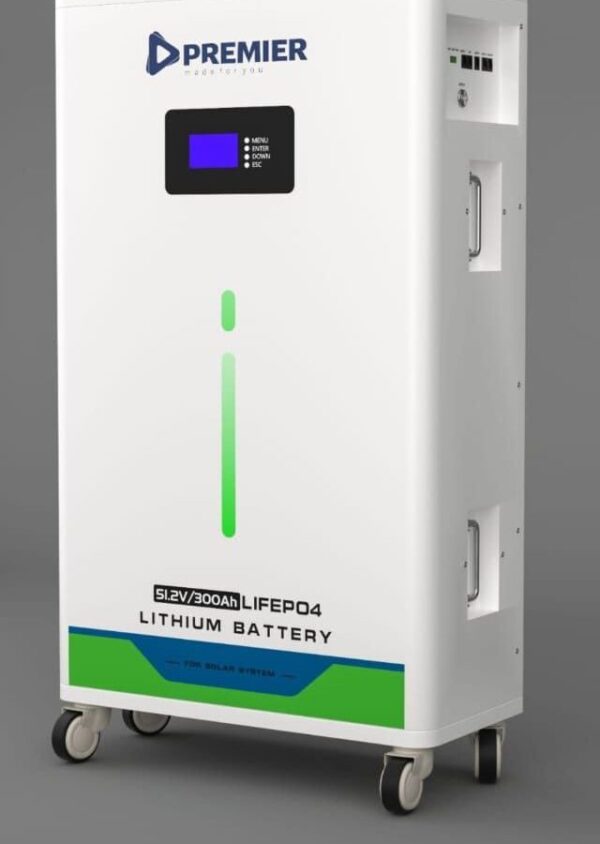 15.36kwh 51.2V Premier Lithium Battery
