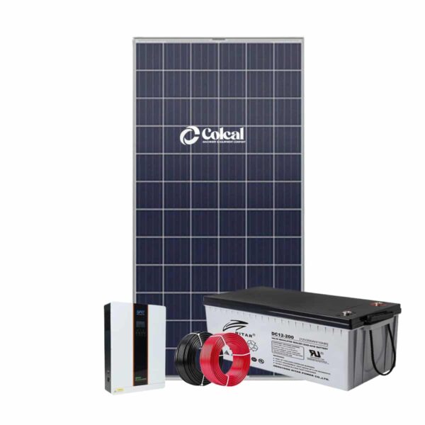 1Kw 1000watts 1Kva One Hybrid Solar Inverter-Ritar Battery