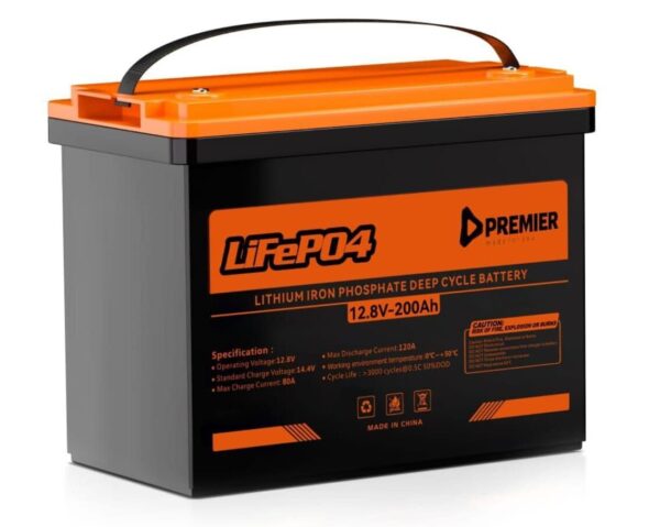 200Ah 12.8v Premier Lithium Battery