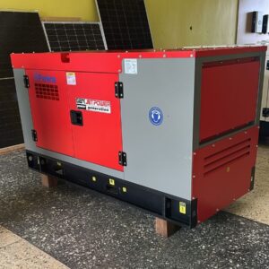 22Kva Perkins Silent Diesel Generator 3phase Water Cooled