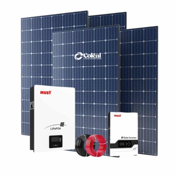 5Kw 5000watts 5Kva Must Lithium Solar kit-5kwh Must Lithium Solar Battery