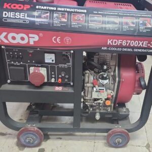 6Kw(7.5kva)Koop open type 3 phase diesel generator