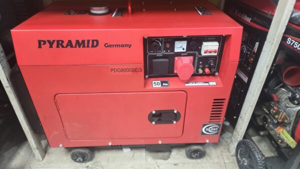 7Kva Pyramid 3 phase Diesel silent generator with ATS