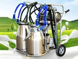 Aico Double Barrels Portable Cow Milking