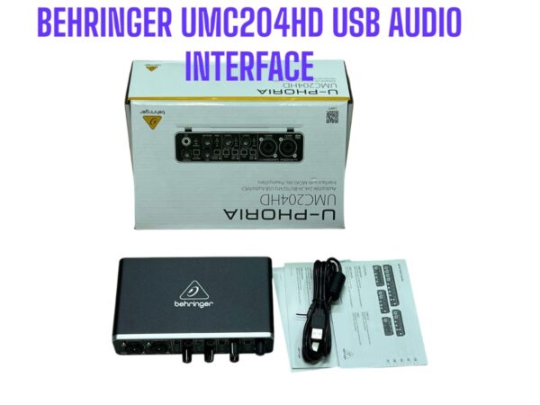 Behringer UMC204HD USB Audio Interface