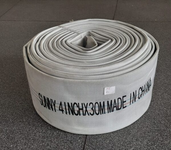 Canvas Delivery pipe 4 inches by 30 metres