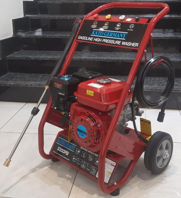 KPW900 8.0hp Kato Germany Petrol Pressure Washer 3300psi