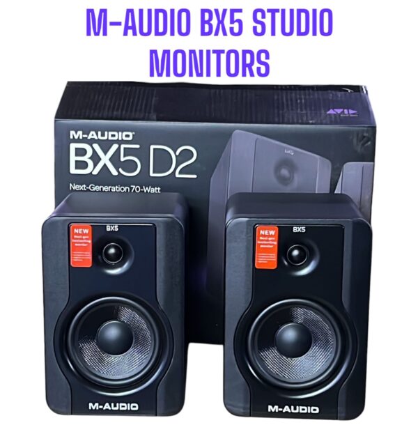 M-Audio BX5 D2 5” Studio Monitor Speakers (Pair)