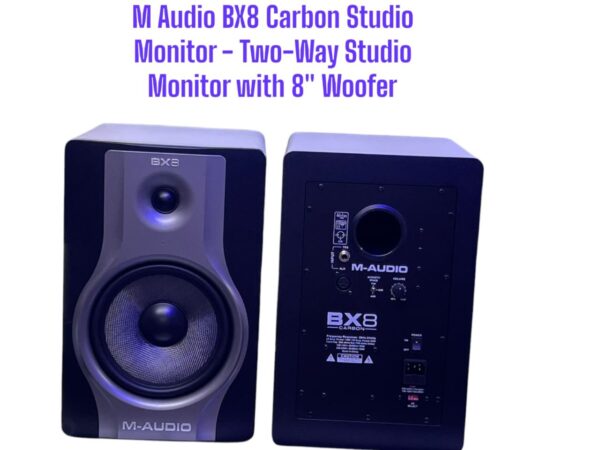 M-Audio BX8 Carbon Studio Monitor Speakers (Pair)