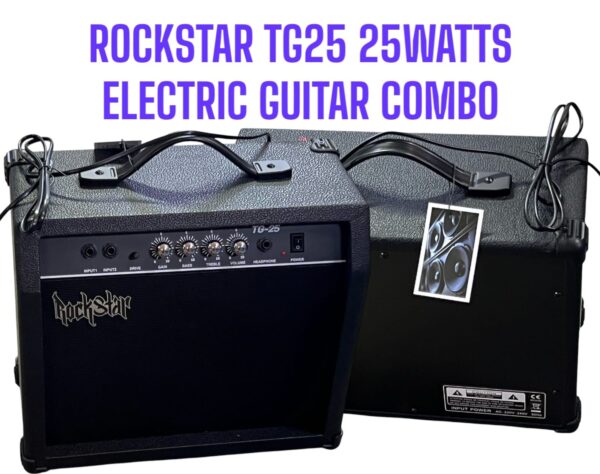 Rockstar TG25 – 25-Watt Electric Guitar Combo Amplifier