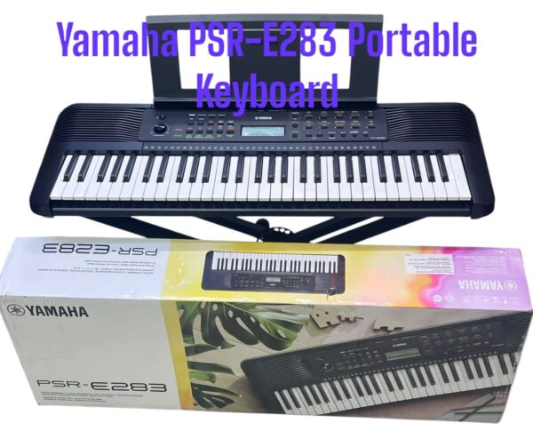 Yamaha PSR-E283 Portable Keyboard – 61 Keys Digital Keyboard