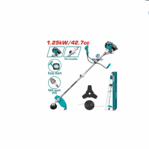 1.25kW (2HP) TOTAL Gasoline Grass Trimmer and Bush Cutter TP5434421