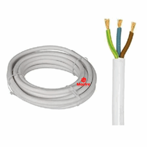 0.5mm Finlay 3 Core Flex Cable – Copper Conductors, Flexible PVC, Safe Indoor Wiring