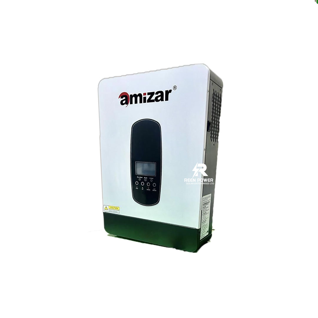 3.2kW 24V Amizar Hybrid Solar Inverter – Maximizes Solar Charging